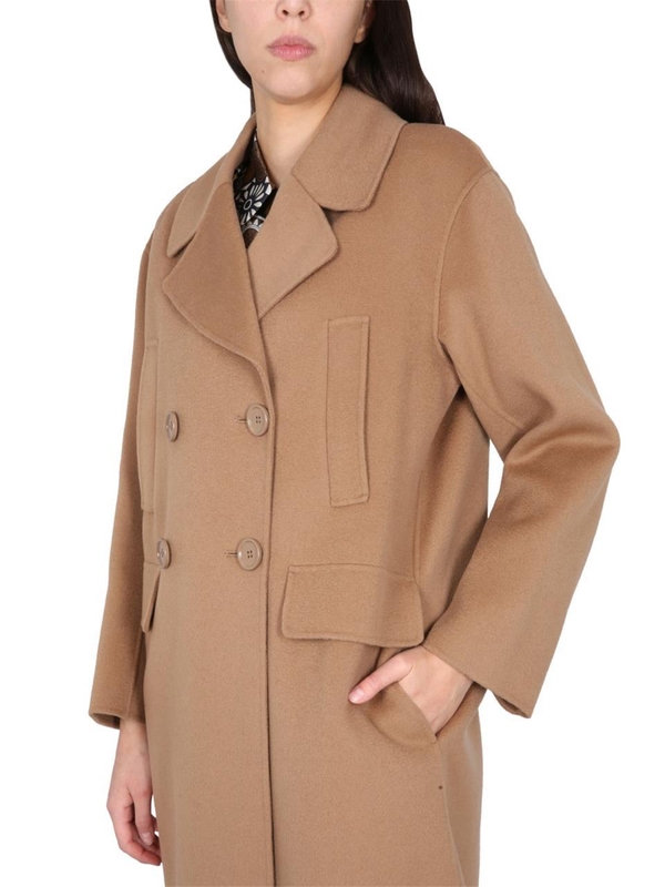 S 막스마라 FW23 WOOL COAT 2390160639600_700045 BEIGE