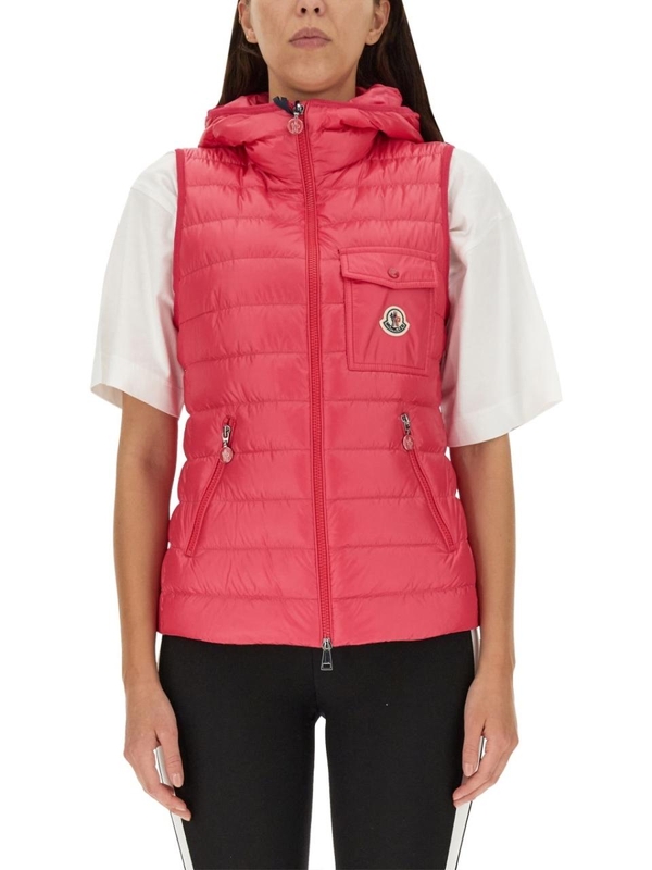 몽클레르 SS23 GLYGOS PADDED VEST 1A00028_595ZZ562 FUCHSIA