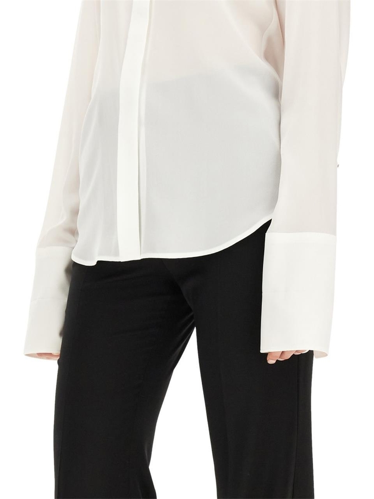 스포트막스 FW23 SILK SHIRT 2321160133600_144008 WHITE