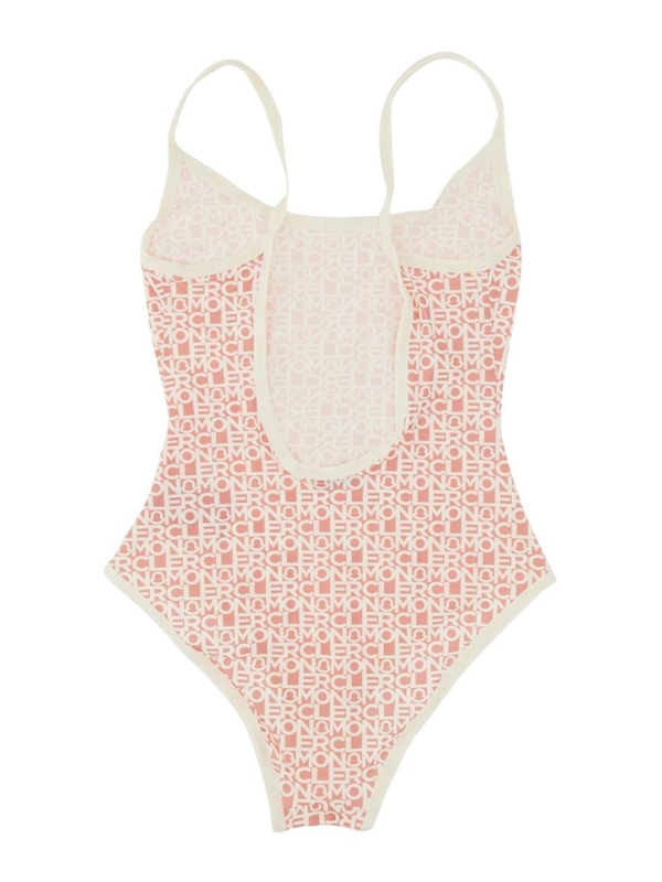 몽클레르 SS23 ONE PIECE SWIMSUIT WITH LOGO 8N00005_89A0Y519 PINK