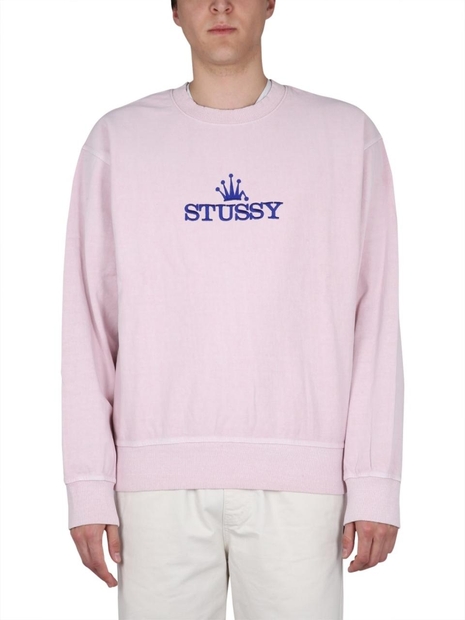 스투시 SS23 CREWNECK SWEATSHIRT 1914889_BLUS PINK