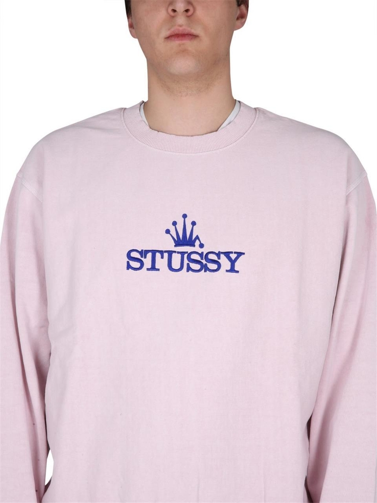 스투시 SS23 CREWNECK SWEATSHIRT 1914889_BLUS PINK