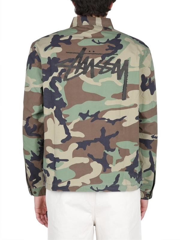 스투시 SS23 CAMO SHIRT 1110279_CAMO MULTICOLOUR