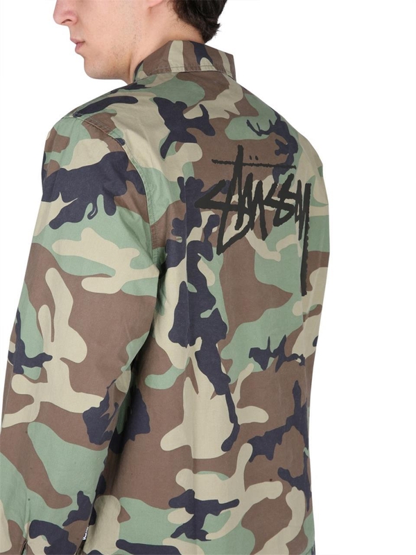 스투시 SS23 CAMO SHIRT 1110279_CAMO MULTICOLOUR