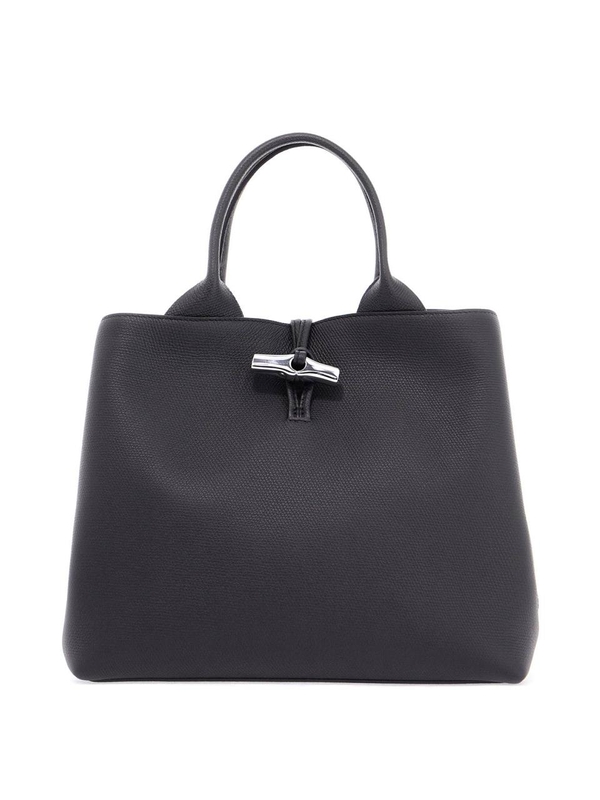 롱샴 SS25 le roseau l handle bag with 10290HFP NERO