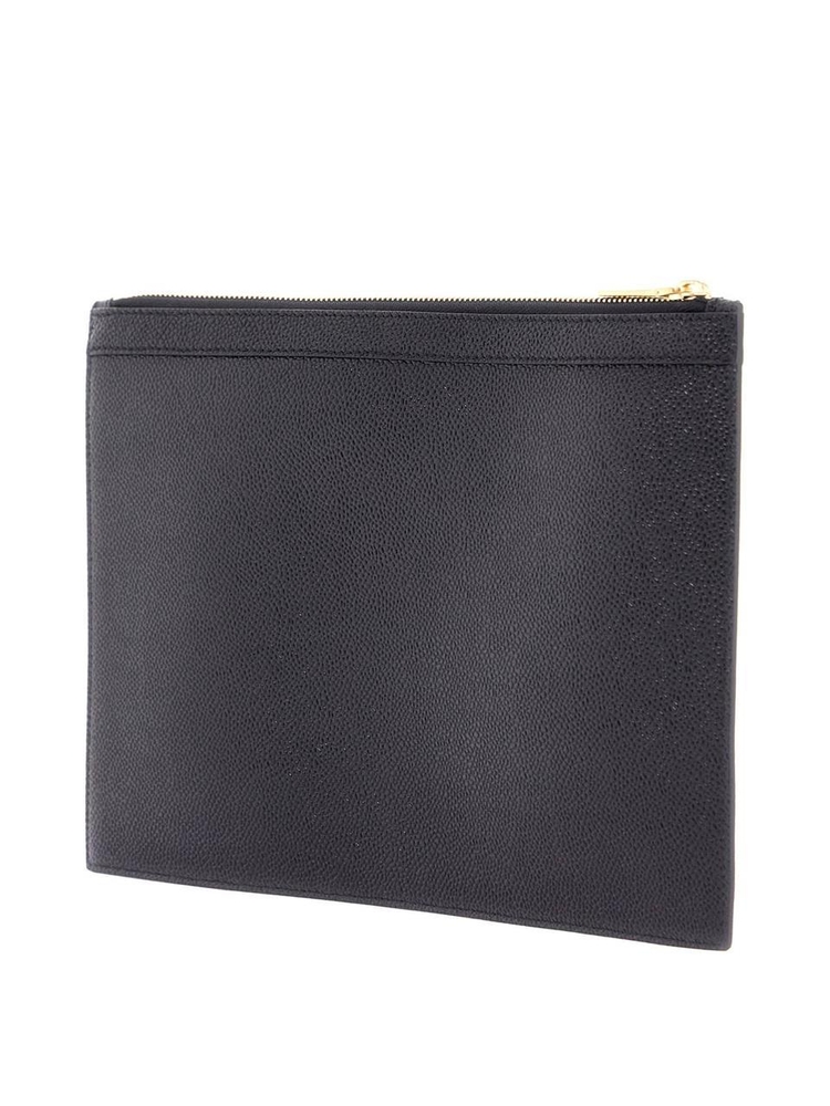 톰 브라운 SS25 leather small document holder MAC019L 00198 BLACK