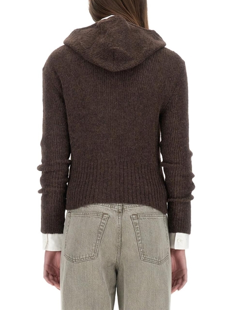 아워레가시 FW24 OUR LEGACY Knitwear W4243CSB_SMOKEYBROWNFUZZYALPACA BROWN