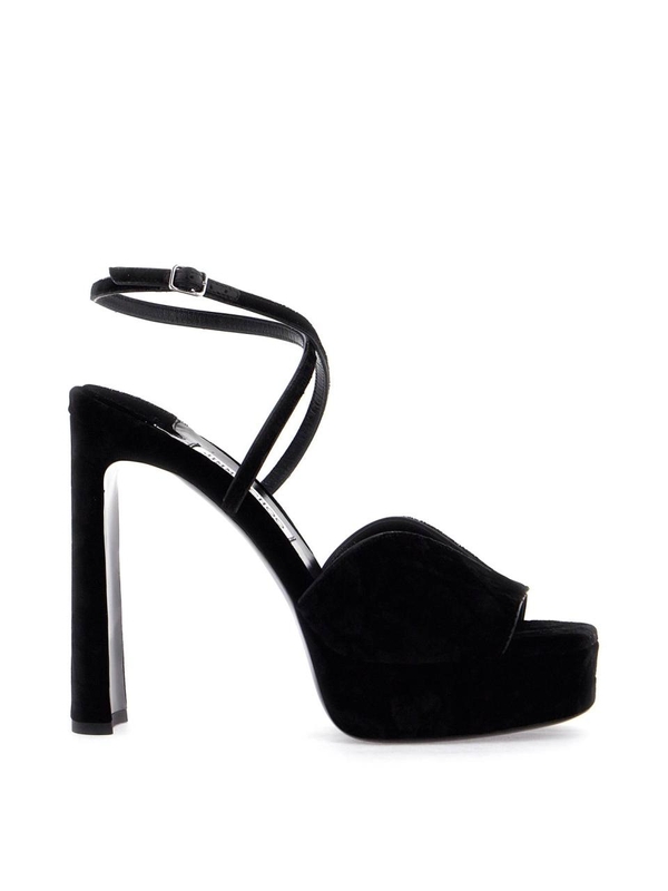 지미추 SS25 karli sandals KARLI PF 125 RDV BLACK