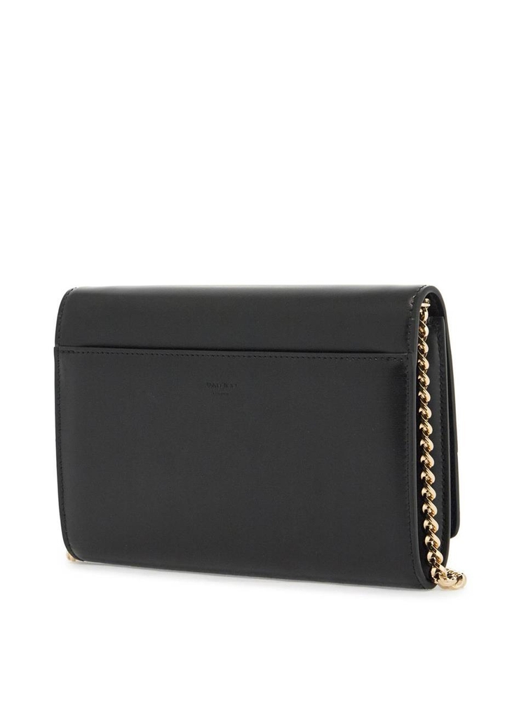 지미추 SS25 avenue clutch AVENUE CLUTCH QHU BLACK LIGHT GOLD