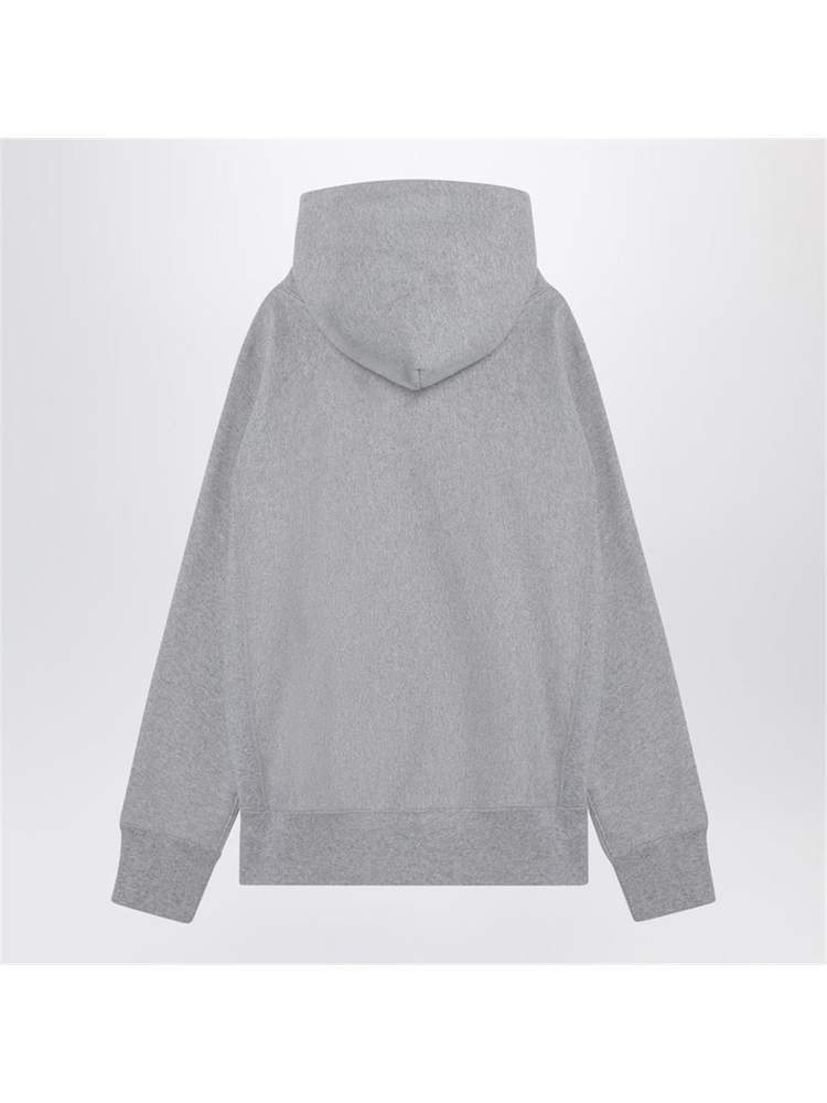 챔피온 FW24 Champion Light grey cotton hoodie C5A101CO Grey