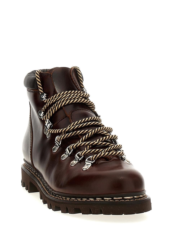 파라부트 FW24 Avoriaz ankle boots 188903ECORCE Brown