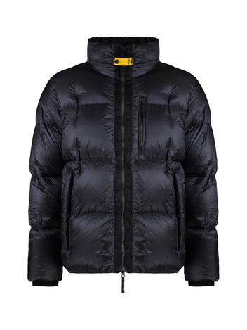 파라점퍼스 FW24 Maudit short down jacket PMPUPW03P45_0736 black