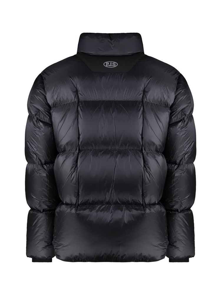 파라점퍼스 FW24 Maudit short down jacket PMPUPW03P45_0736 black