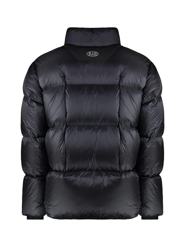 파라점퍼스 FW24 Maudit short down jacket PMPUPW03P45_0736 black