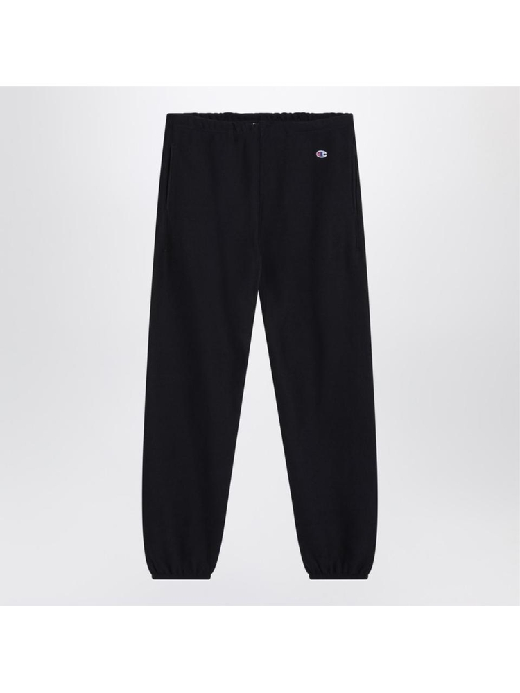 챔피온 FW24 Champion Navy blue cotton jogging trousers C5A201CO Blue