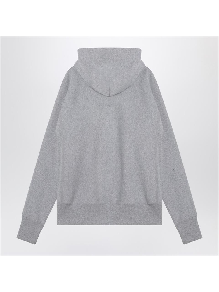 챔피온 FW24 Champion Light grey cotton hoodie C5A102CO Grey