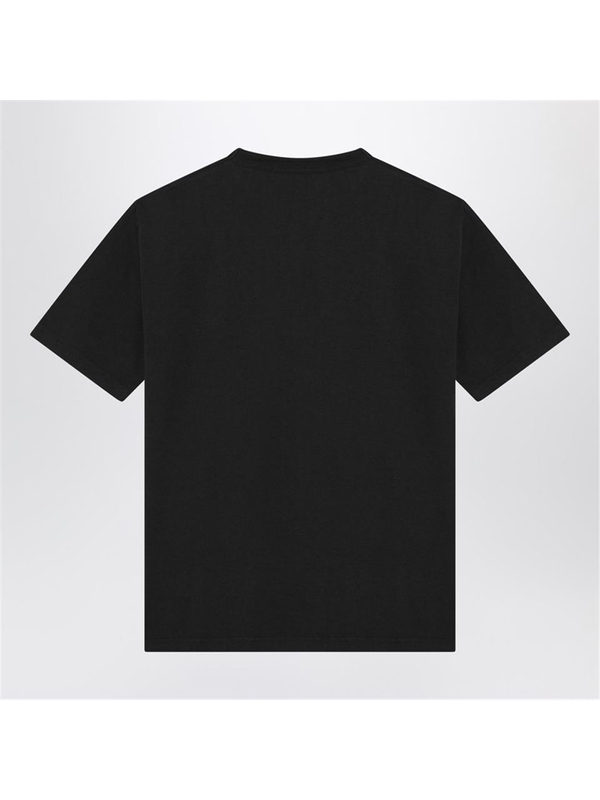 챔피온 FW24 Champion Black cotton crew-neck T-shirt C5P301CO Black