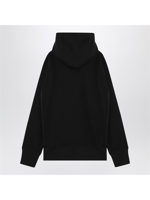 챔피온 FW24 Champion Black cotton hoodie C5A101CO Black