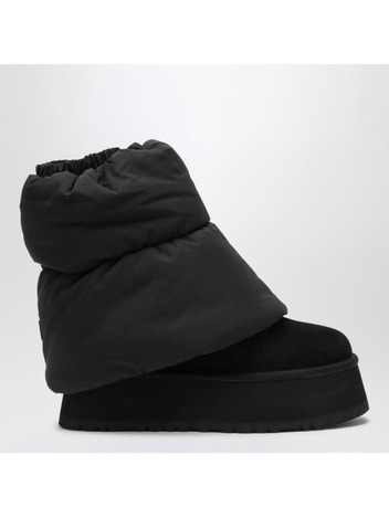 어그 FW24 UGG Classic Mini Dipper black ankle boot 1158275SUE Black