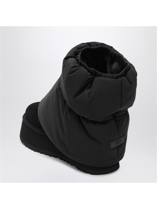 어그 FW24 UGG Classic Mini Dipper black ankle boot 1158275SUE Black