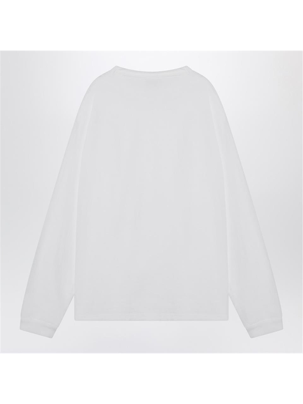 챔피온 FW24 Champion White long-sleeved T-shirt C5P401CO White