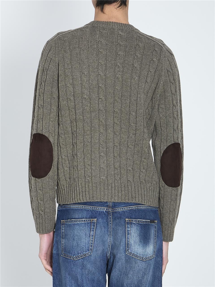 셀린느 FW24 Triomphe sweater 2AD4G362W_03MB BEIGE