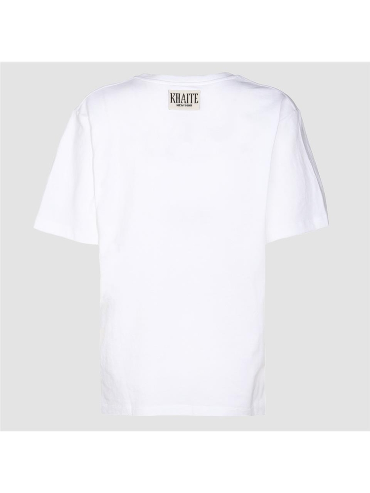 케이트 SS25 KHAITE T-shirts and Polos White 2196138100 White