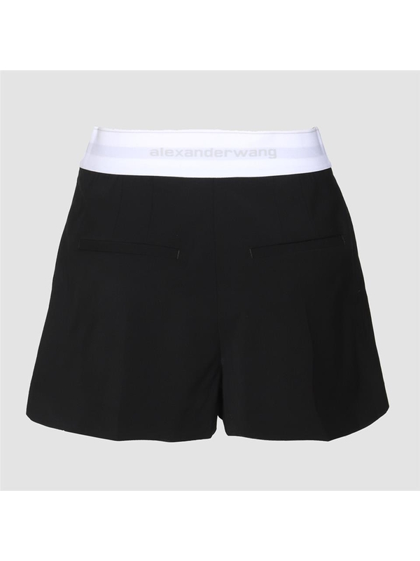 알렉산더 왕 SS25 Alexander Wang Shorts Black 1WC3244747001 Black