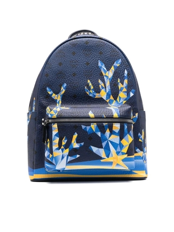 엠씨엠 SS25 Backpack Mcm MMKFSVE02  VC BLUE