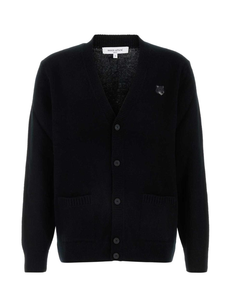 메종키츠네 FW24 MAISON KITSUNE KNITWEAR NM00506KT1006 P199 Black