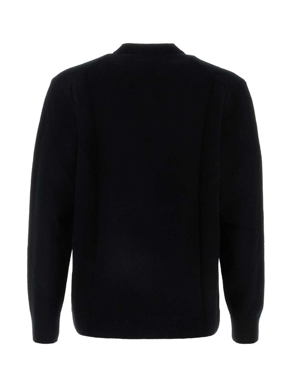 메종키츠네 FW24 MAISON KITSUNE KNITWEAR NM00506KT1006 P199 Black