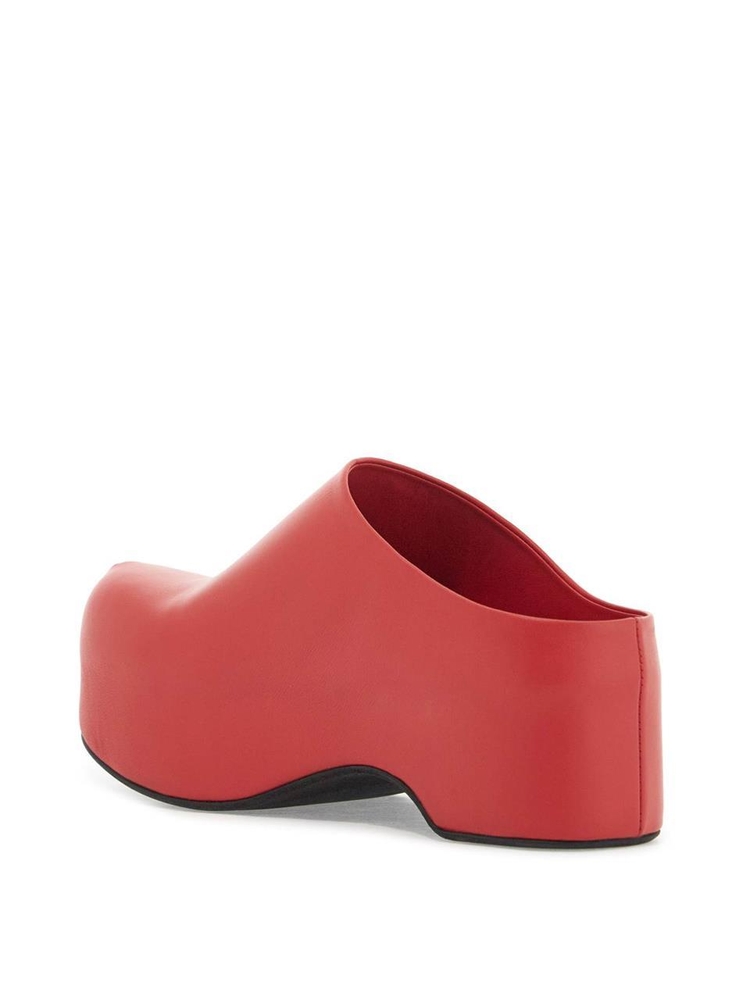 마르니 SS25 chunky clog sabot with SBMS009704P3628 TULIP