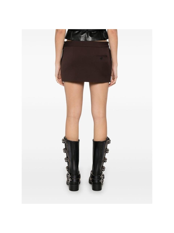 워드로브 NYC FW24 Skirt Wardrobe.nyc W2107R15  DABRO BROWN