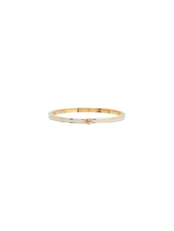 토리버치 SS25 thin kira bracelet 152856 TORY GOLD / NEW IVORY