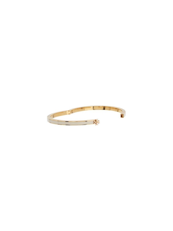 토리버치 SS25 thin kira bracelet 152856 TORY GOLD / NEW IVORY