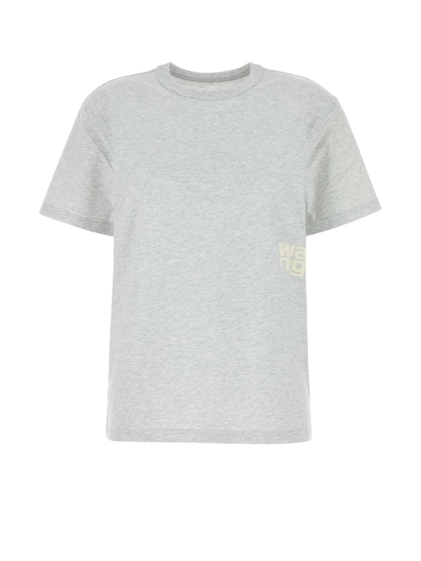 T 바이 알렉산더 왕 SS25 T BY ALEXANDER WANG T-SHIRT 4CC3241520 050 Grey