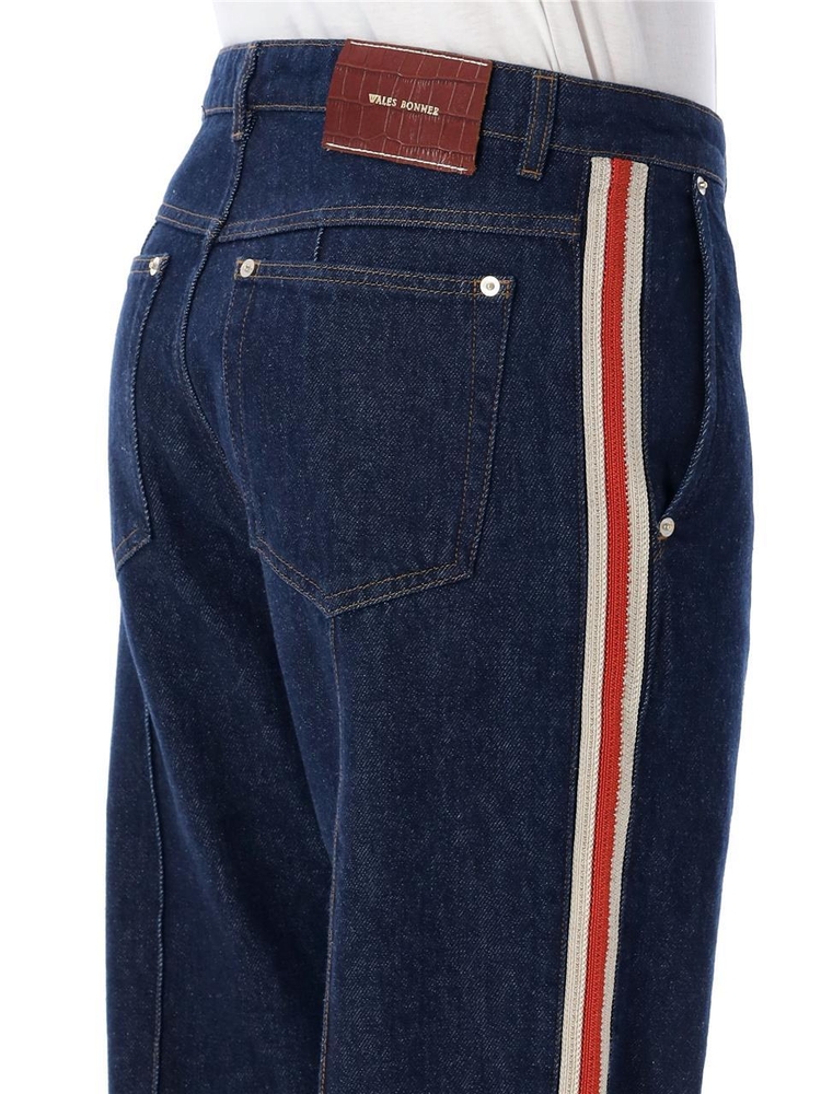 웨일스 보너 FW24 WALES BONNER Jeans MA24DE10CO19599 DEEP BLUE