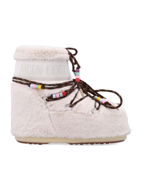 문 부츠 FW24 Moon Boot Fur Boots 80D1409470NL002 White