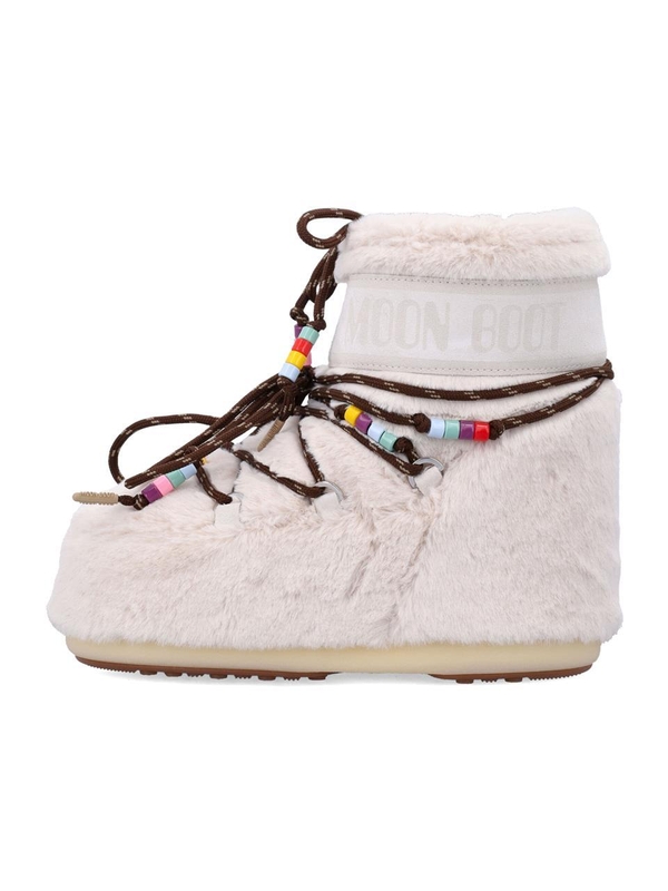 문 부츠 FW24 Moon Boot Fur Boots 80D1409470NL002 White