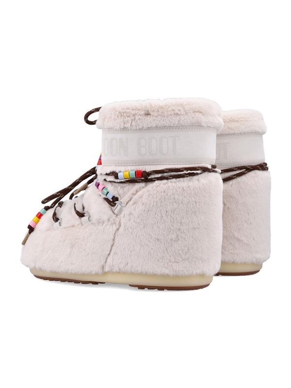 문 부츠 FW24 Moon Boot Fur Boots 80D1409470NL002 White