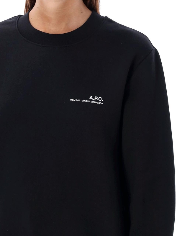 아페쎄 FW24 A.P.C. Sweatshirt M27927COHBPTZC NOIR/BLANC