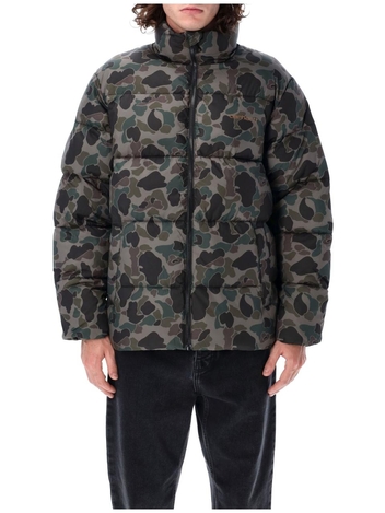 칼하트 FW24 Carhartt WIP puffer jacket I0322622IJXX CAMO DUCK GREY