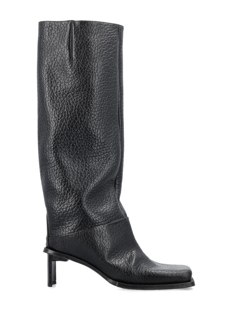 미스타 FW24 MIISTA Flat Tall Boots MI5534BLACK Black