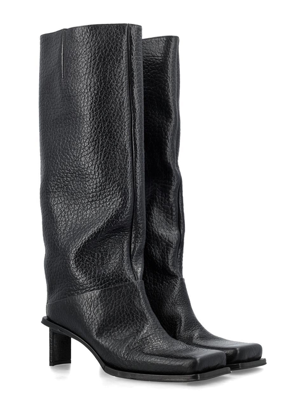 미스타 FW24 MIISTA Flat Tall Boots MI5534BLACK Black