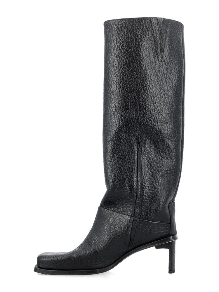 미스타 FW24 MIISTA Flat Tall Boots MI5534BLACK Black