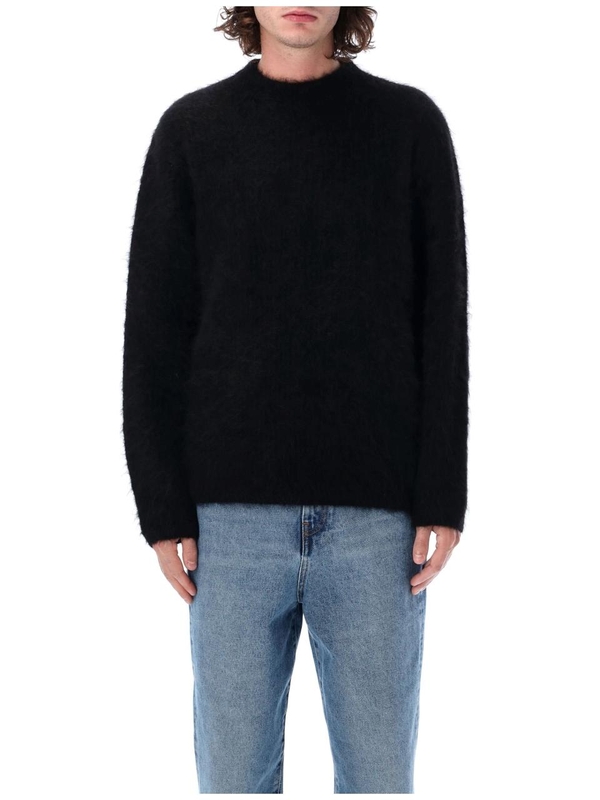 세퍼 FW24 SEFR Sweaters MFW24HARUBLABA BLACK ALPACA