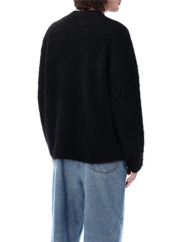 세퍼 FW24 SEFR Sweaters MFW24HARUBLABA BLACK ALPACA