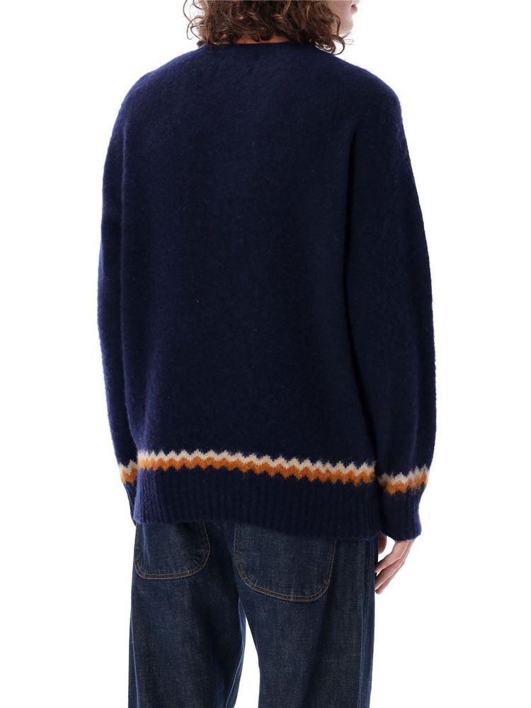 와이엠씨 FW24 YMC Sweaters Blue P8XACNAVY Blue