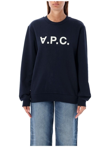 아페쎄 FW24 A.P.C. Sweatshirt M27907COHBNTIQ DARK NAVY/ECRU