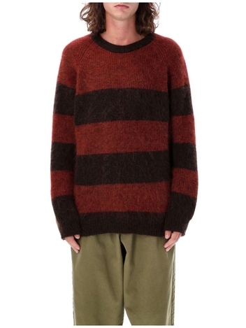 와이엠씨 FW24 YMC Sweaters P8XAPRB RED BROWN